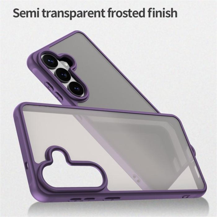 OEM - Mobilskal till Samsung Galaxy S26 Plus Stöttåligt Luftkuddar Frostad Plast Lila