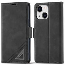 FORWENW - FORWENW F3-Series iPhone 13 Pl&aring;nboksfodral Konstl&auml;der - Svart