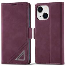 FORWENW - FORWENW F3-Series iPhone 13 Pl&aring;nboksfodral Konstl&auml;der - Vinr&ouml;d