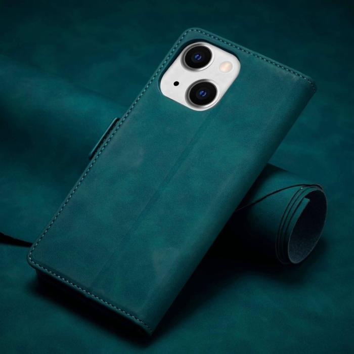 FORWENW - FORWENW F3-Series iPhone 13 Plånboksfodral Konstläder - Cyan