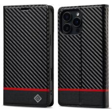 LC.imeeke - LC.IMEEKE iPhone 16 Pro Pl&aring;nboksfodral Konstl&auml;der - Vit