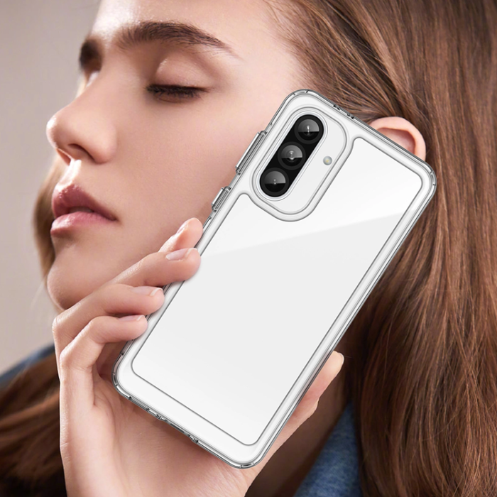 OEM - Galaxy A26 Mobilskal Outer Space - Transparent