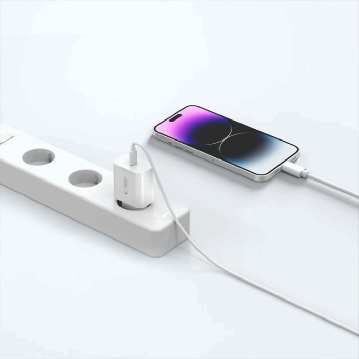Tech-Protect - Tech-Protect Snabbladdare NC20W 1-Port Lightning Kabel PD 20W