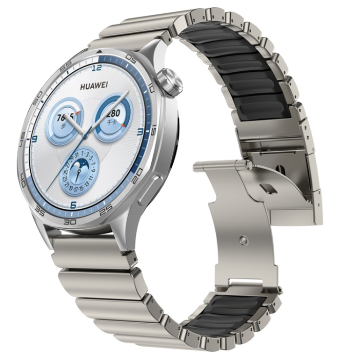 A-One Brand - Galaxy Watch 8 (40mm/44mm) 8 Classic (46mm) Armband Titanium