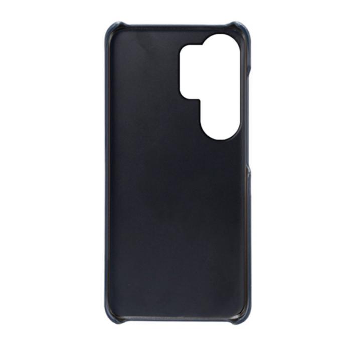 OEM - Mobilskal till Samsung Galaxy S26 Ultra PU Läder + Hård PC - Blå
