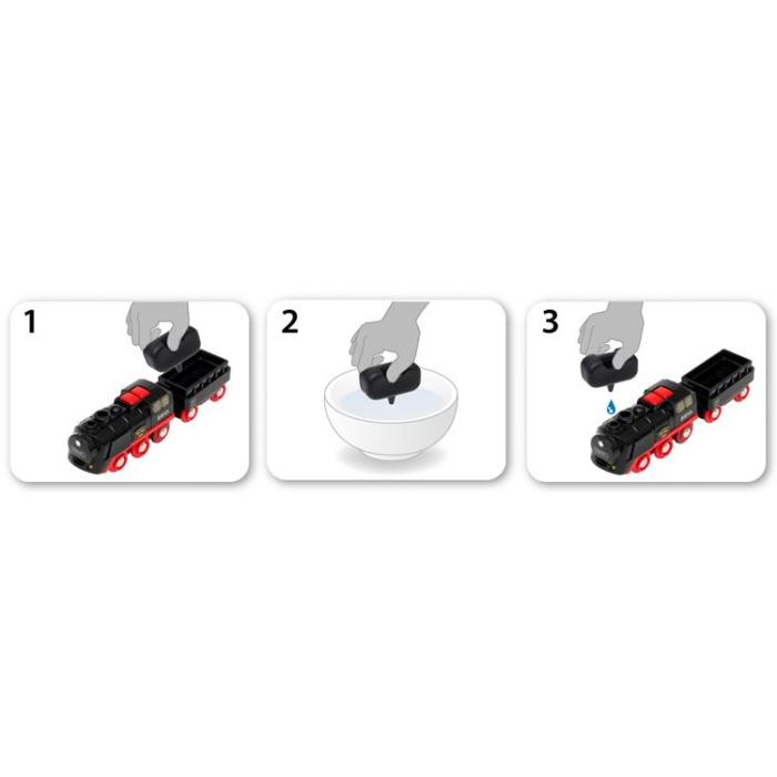Brio - BRIO Battery-Operated Steaming Train 33884