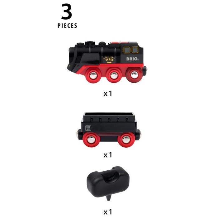 Brio - BRIO Battery-Operated Steaming Train 33884