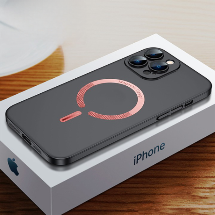A-One Brand - iPhone 14 Pro Skal Magsafe Ultra Thin - Svart