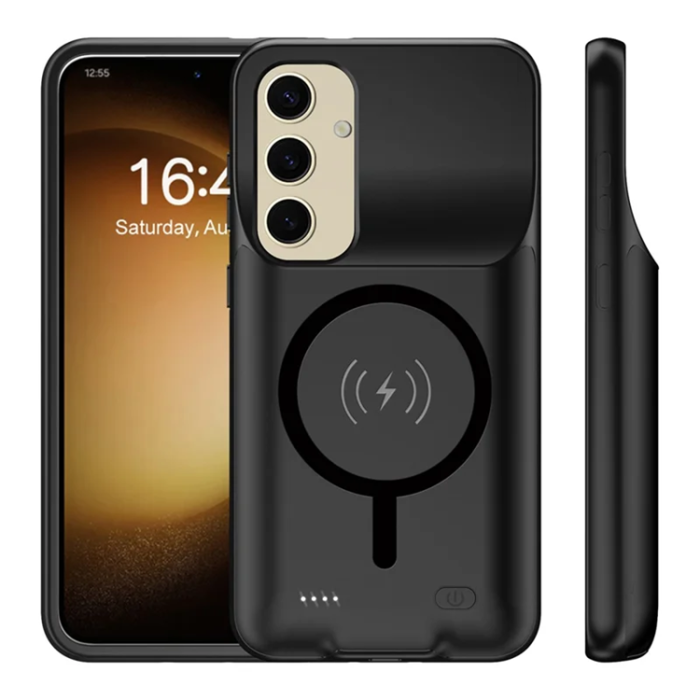 A-One Brand - Galaxy S25 Batteriskal Magsafe 10000mAh - Svart