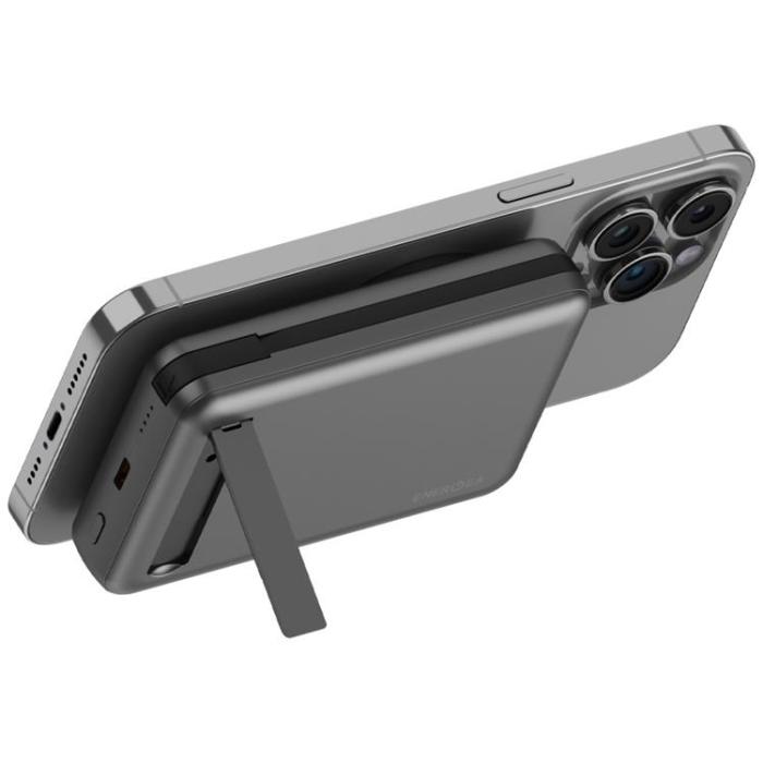 ENERGEA - Energea Qi2 MagSafe PowerBank 10000mAh MagPac Pro Plus - Grå