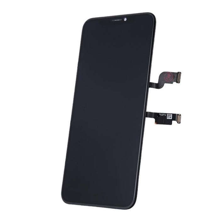 SpareParts - iPhone XS Max Skärm med LCD-display Service Pack ZY - Svart