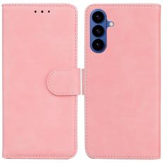 OEM - Samsung Galaxy S26 / S26 Pro Pl&aring;nboksfodral Konstl&auml;der - Rosa