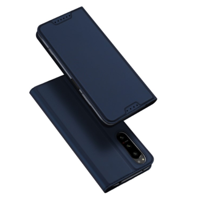 Dux Ducis - Dux Ducis Sony Xperia 5 IV Plånboksfodral Skin Series - Blå