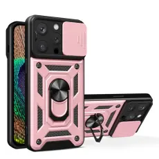 OEM - Mobilskal till iPhone 15 Pro Max Camshield Hybrid Armor - Rosa