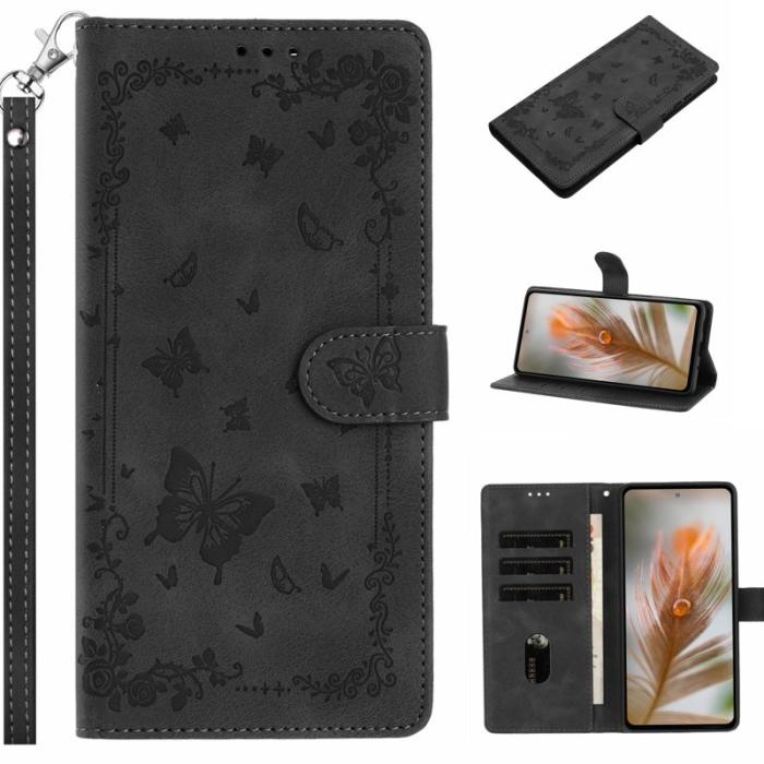 OEM - Samsung Galaxy S26 Ultra Fodral Konstläder Garden - Svart