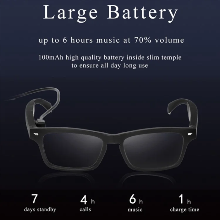 OEM - Smarta Glasögon Vattentät Bluetooth KY01 Polarized Design