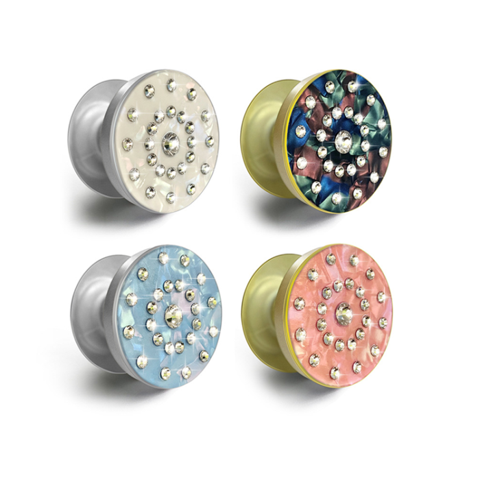OEM - Round Popup Hållare - Blå Diamond