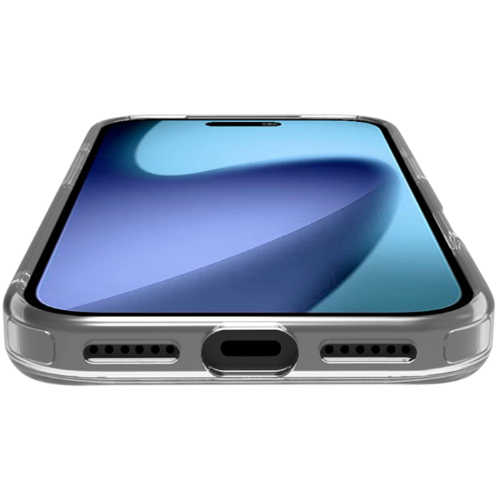 Celly - Celly iPhone 17 Pro Max Mobilskal MagSafe Gelskinmag - Transparent