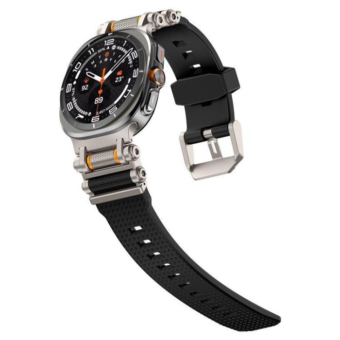 Boom of Sweden - Galaxy Watch Ultra (47mm) Armband Rotation Axis Silikon - Svart