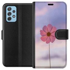 iSecrets - Plånboksfodral till Samsung Galaxy A72 5G med Rosa blomma