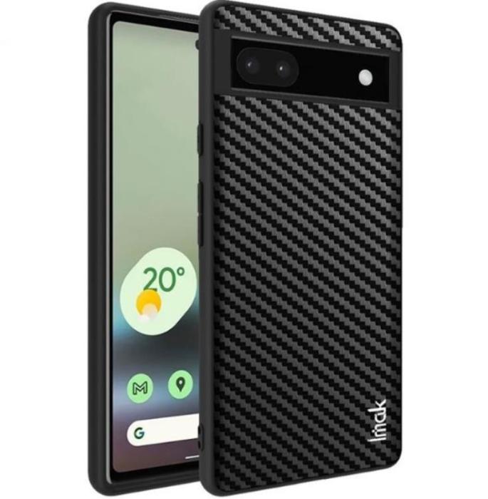 Imak - IMAK Google Pixel 6a Skal LX-5 Carbon Fiber - Svart