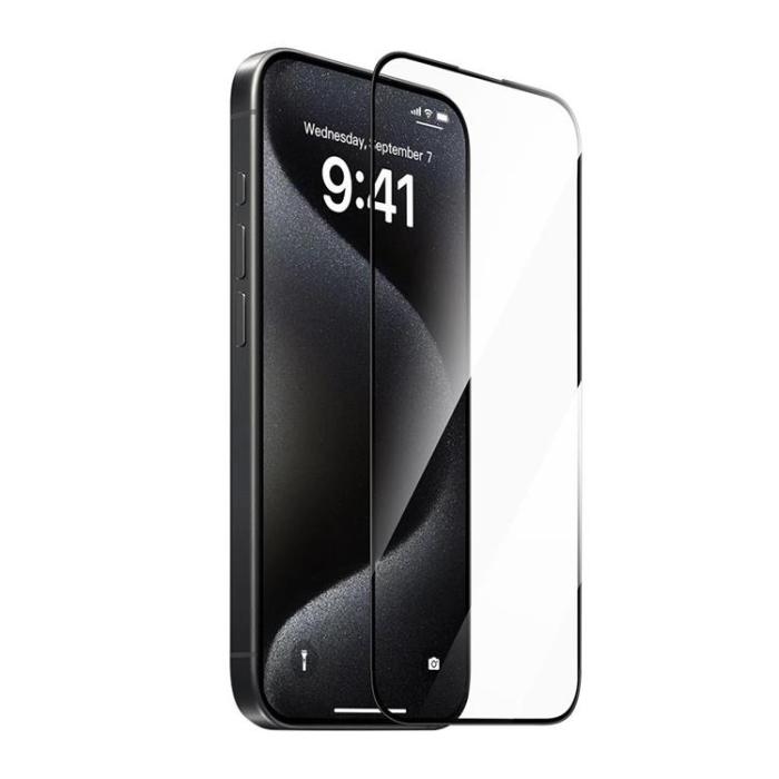 WIWU - [10 Pack] WIWU iPhone 16 Pro Härdat Glas Skärmskydd
