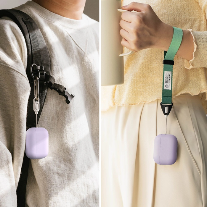 Ringke - Ringke Apple Airpods Pro 3 Skal Silikon - Ljuslila