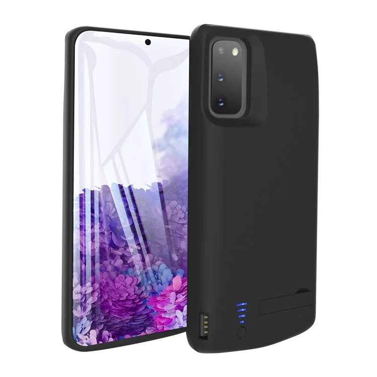 Galaxy S20 Batteriskal 5000mAh Med Kickstand - Svart | 2353 | AlltMobil