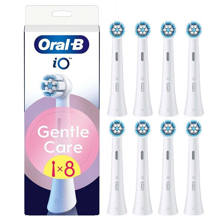 Oral B Borsthuvud iO Gentle Care 8st - Vit