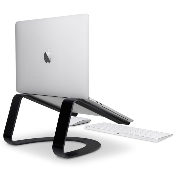 Twelve South - Twelve South Curve för MacBook, mattsvart | bordsstativ för Apple notebooks