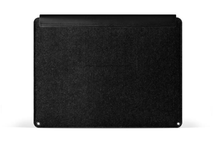 UTGATT1 - Mujjo Datorfodral 13” - Premium-fodral för Macbook Pro - Svart