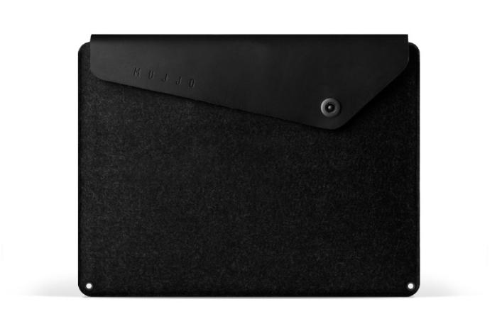 UTGATT1 - Mujjo Datorfodral 13” - Premium-fodral för Macbook Pro - Svart