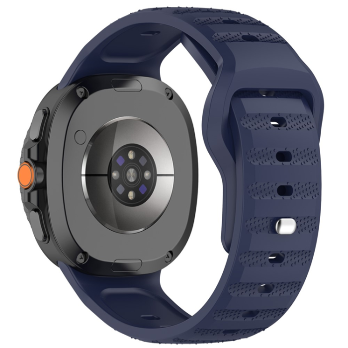 A-One Brand - Galaxy Watch 8/8 Classic (40/44/46mm) Armband Dot Pattern - Midnight Blå
