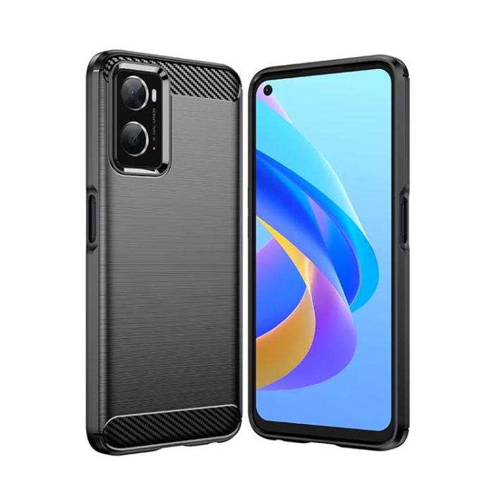 UTGATT1 - Carbon TPU Skal Realme 9i - Svart