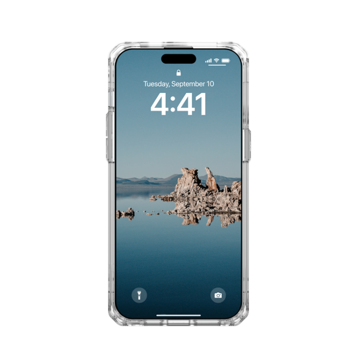 UAG - UAG iPhone 15 Pro Max Mobilskal Magsafe Plyo - Ice/Silver