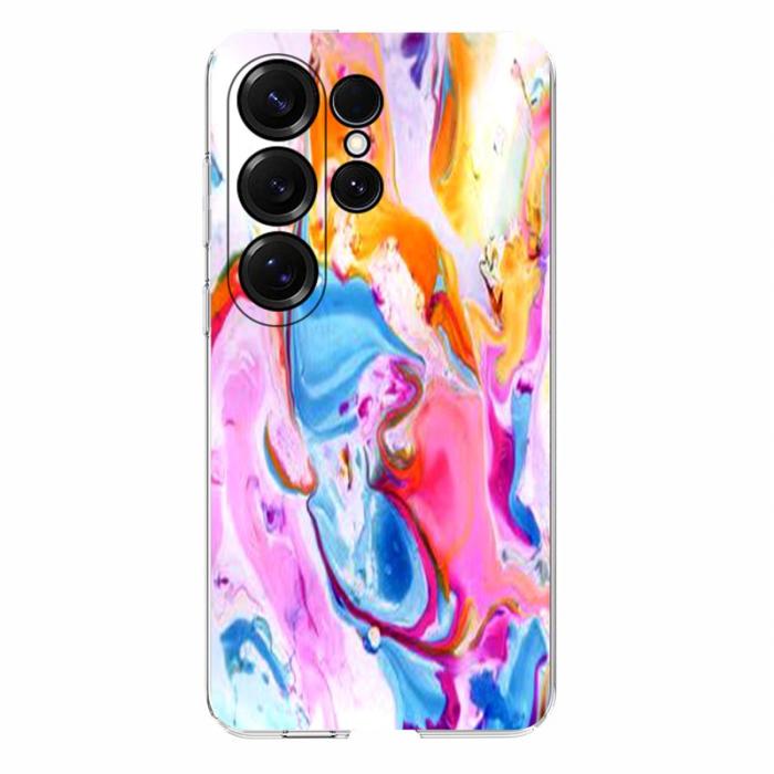 OEM - Mobilskal till Samsung Galaxy S26 Ultra Marmortryck Mjuk TPU - Färgglad