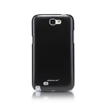 OEM - Nillkin Baksideskal till Samsung Galaxy Note II (Svart) + Sk&auml;rmskydd