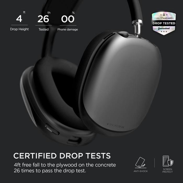 UTGATT1 - VRS Design - Modern Skal Apple Airpods Max - Svart