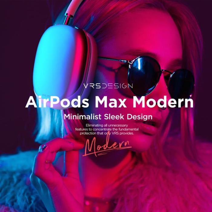 UTGATT1 - VRS Design - Modern Skal Apple Airpods Max - Svart