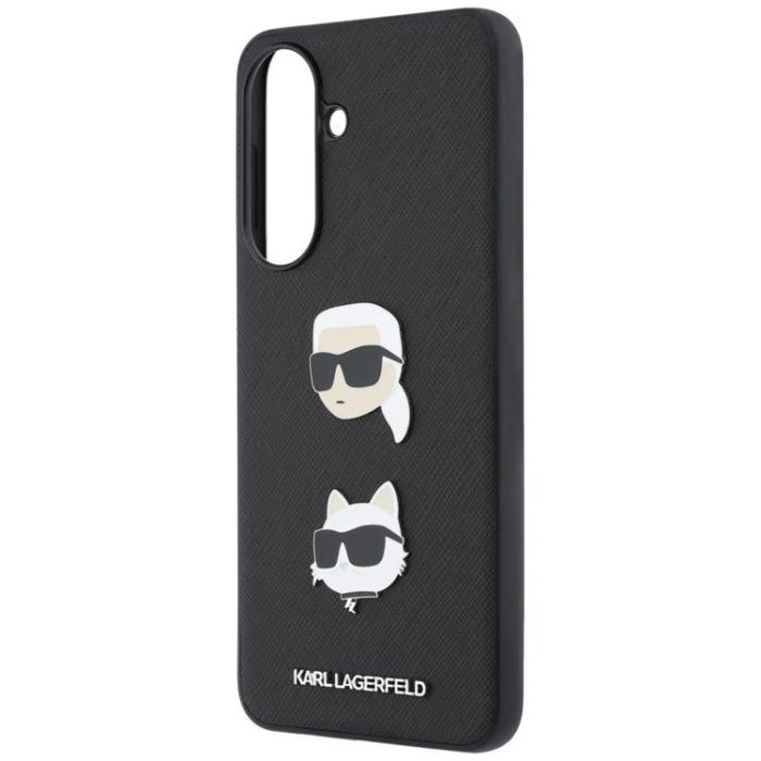 KARL LAGERFELD - Karl Lagerfeld Mobilskal För Galaxy A37 5G Karl&Choupette Heads Pins&Logo