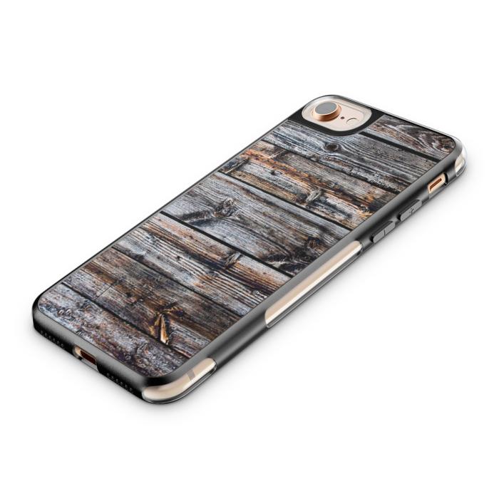 UTGATT5 - Fashion mobilskal till Apple iPhone 8 - Rough wood