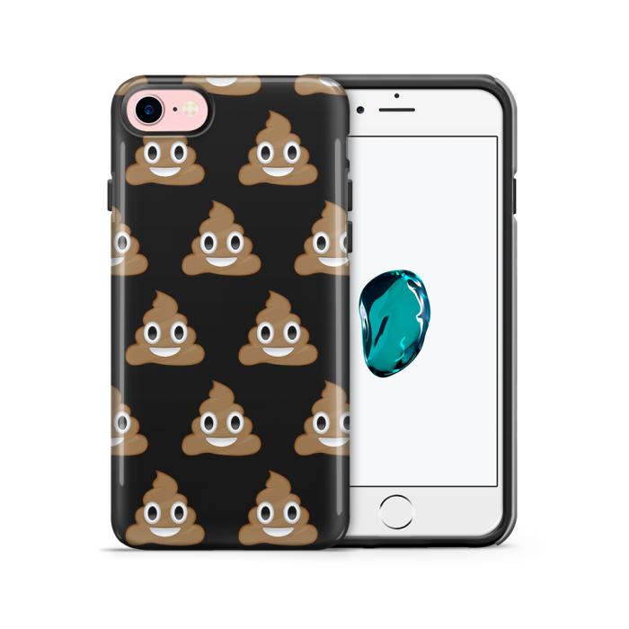 UTGATT5 - Tough mobilskal till Apple iPhone 7/8 - Poop Emoji