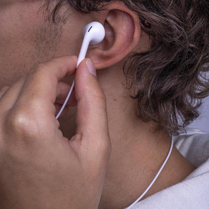 Maxlife - Maxlife In-Ear Trådbundna Hörlurar USB-C MXEP-04 - Vit