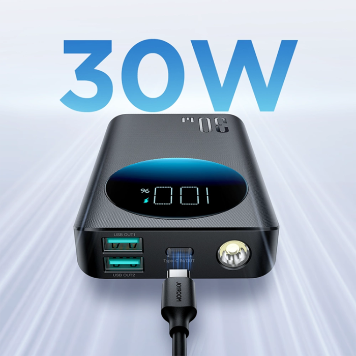 Joyroom - Joyroom Powerbank 10000mAh 30W - Svart
