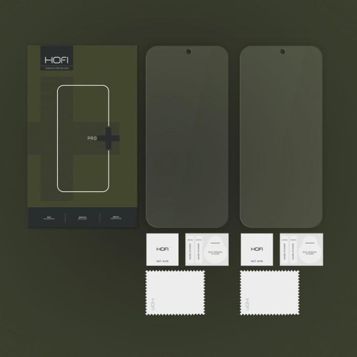Hofi - [2-Pack] Hofi Google Pixel 9 Pro XL Skärmskydd Härdat Glas Pro Plus - Clear