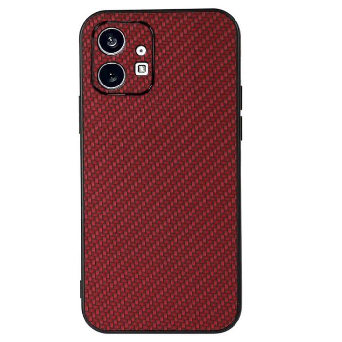A-One Brand - Nothing Phone 1 Skal Carbon Fiber - Röd