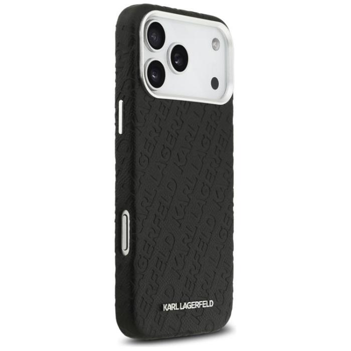 KARL LAGERFELD - Karl Lagerfeld iPhone 17 Pro Max Mobilskal MagSafe FW Stamped Karl