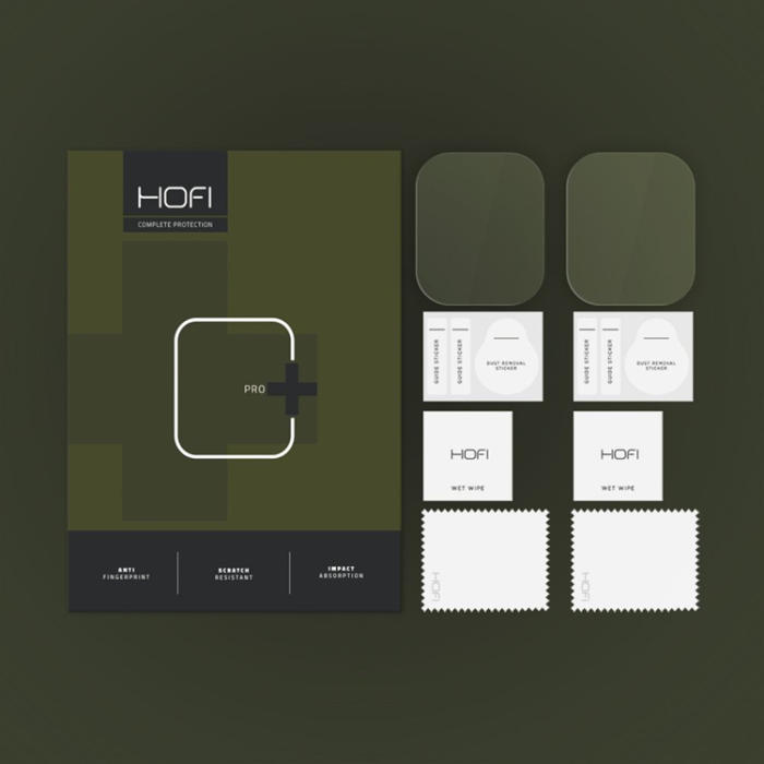 Hofi - [2-Pack] Hofi Redmi Watch 5 Lite Härdat glas Skärmskydd Pro Plus - Clear