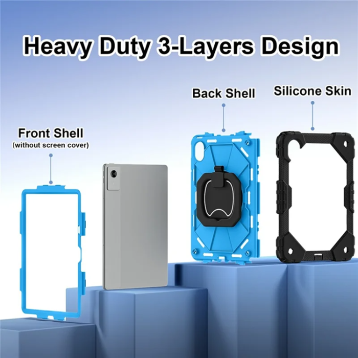 A-One Brand - Lenovo M11/Idea Tab Mobilskal Silikon Kickstand