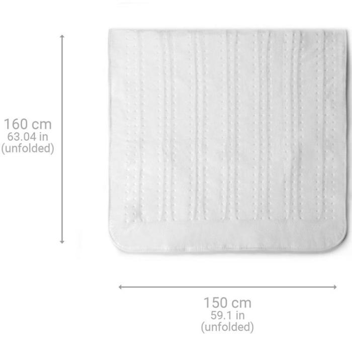 MEDISANA - Medisana Värmemadrass Kingsize HU676 150x160cm